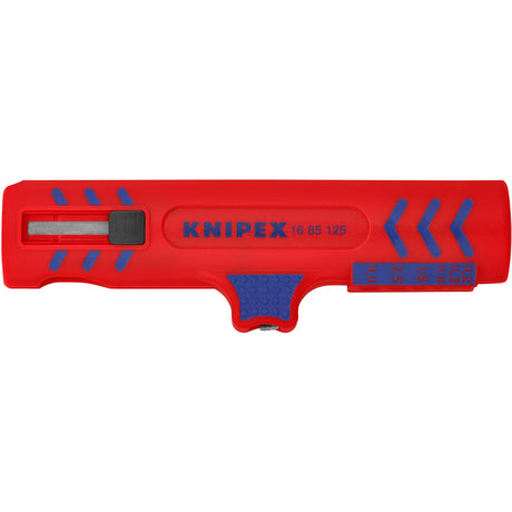 Knipex universal kabelstripper 1685125sb kabelafisoleringsværktøj (rød blå)