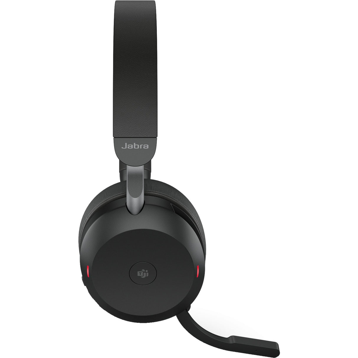 Jabra evolve2 75 on-ear headset (sort, link380c, microsoft teams)