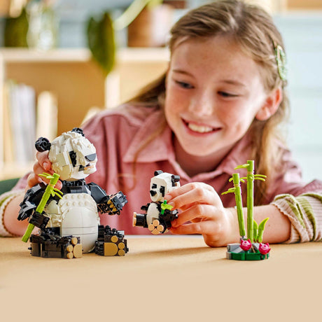 Lego-skaber 3i1 vilde dyr: pandafamilien - 31165