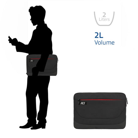 Act connectivity suburb laptop sleeve 14.1 (sort)