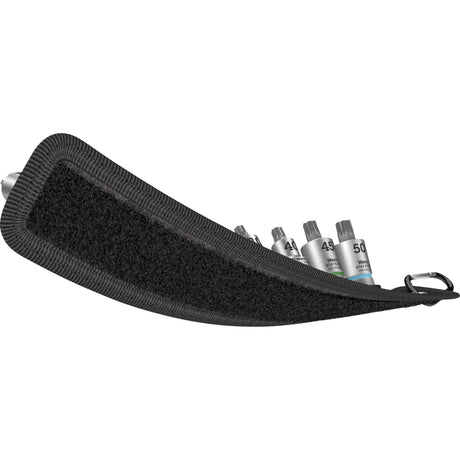 Wera belt b 3 torx® hf zyklop bit topnøglesæt torx topnøgle (sort sølv, med holdefunktion, 3 8-drev, 9-delt)