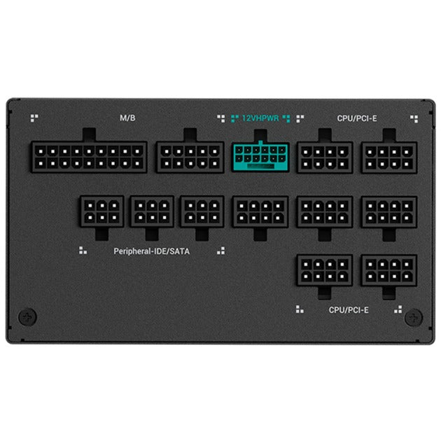 Deepcool px-p platinum modulær 1000 watt strømforsyning (5x pcie)