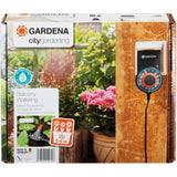 Gardena sæt til fuldautomatisk vandingscomputer med blomsterkasse (grå sort, 1407-20)