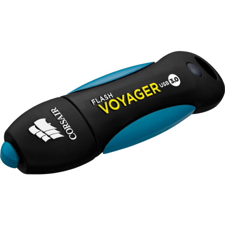 Corsair flash voyager usb 3.0 256 gb usb stick (sort blå, cmfvy3a-256gb)
