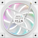 Deepcool fl12r rgb kabinet blæser (hvid, 120 x 120 x 25 mm, pwm)