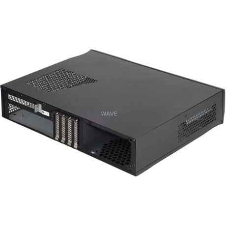 Silverstone milo ml03b desktop kabinet (sort | 2x USB-A)