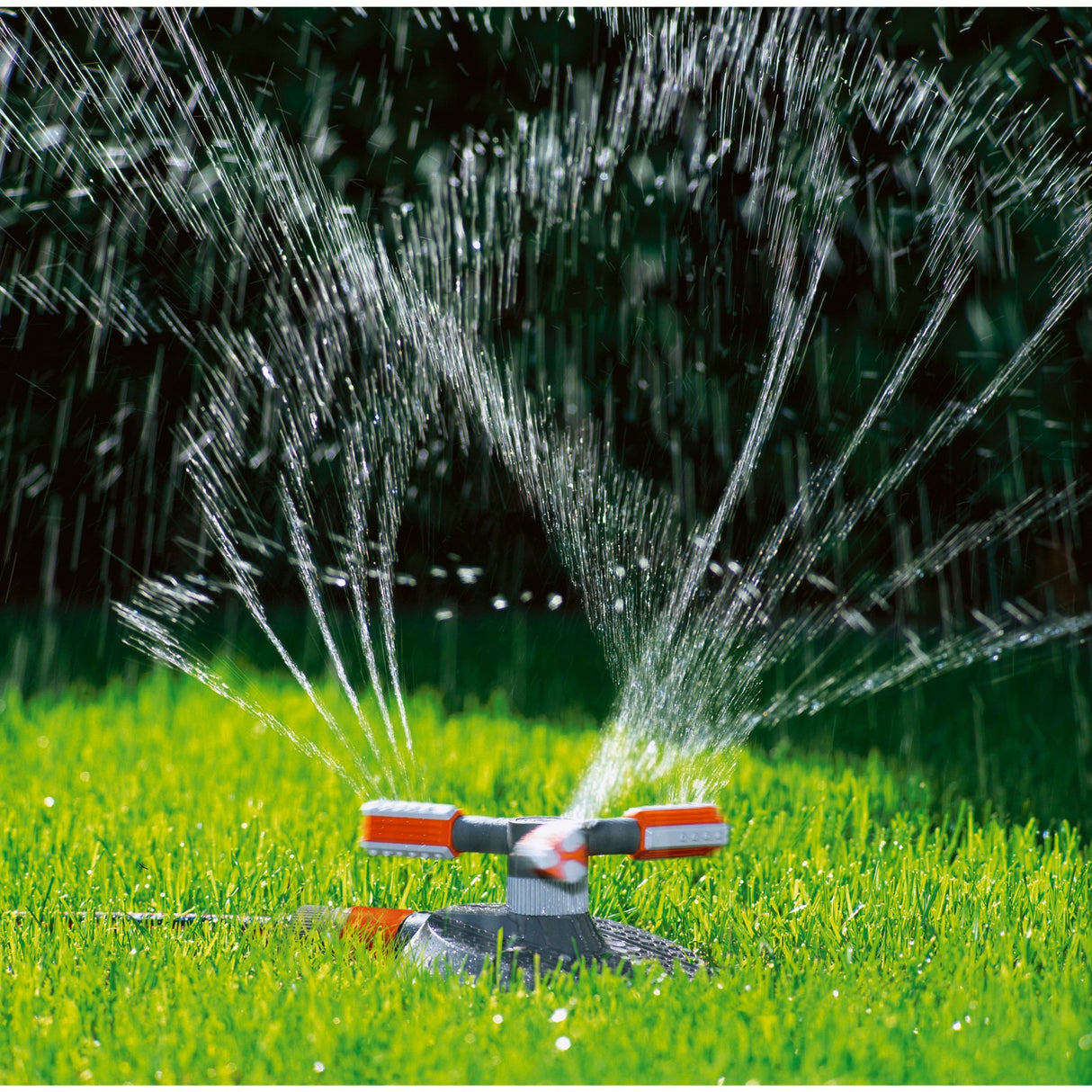 Gardena komfort cirkulær sprinkler mambo (grå orange, 2062-20)