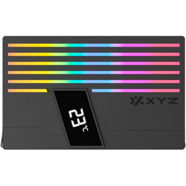 Xyz PC Gear Thermax 4 Pulsar A-RGB CPU-køler (sort, ARGB, PWM)