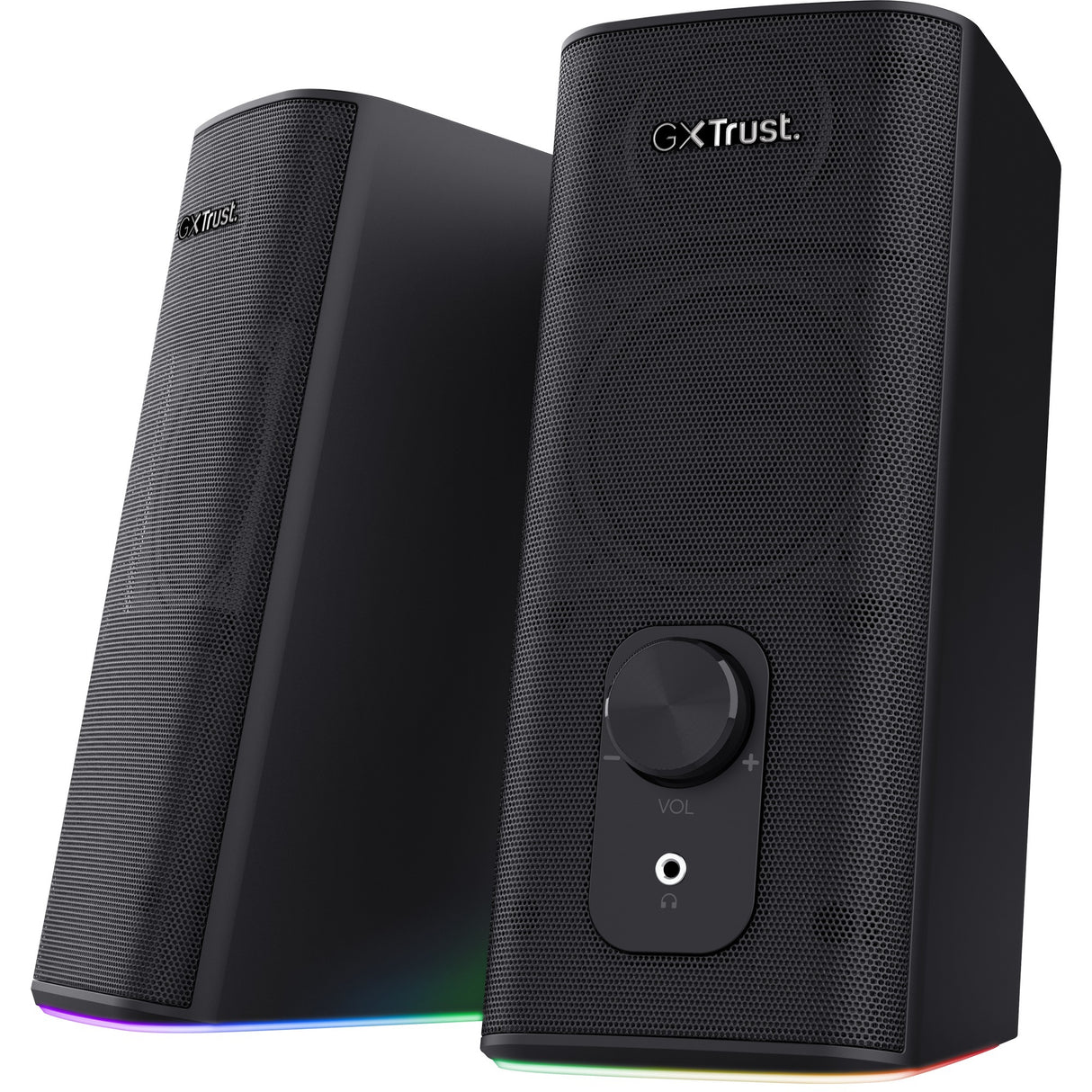 Trust GXT 612 Cetic PC-højttaler (sort, Bluetooth, RGB)