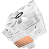 Sharkoon a50 rgb cpu køler (hvid, 4-benet pwm blæserstik)