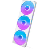 Nzxt f360 rgb core case fans (hvide, 3 styk, 360 x 120 x 26 mm)