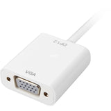 Sharkoon adapter mini display port --> vga, 15 cm (hvid)