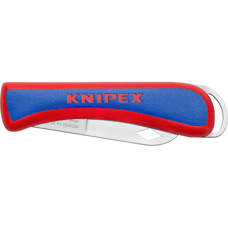 Knipex elektriker lommekniv 16 20 50 sb (rød blå, længde 120 mm)