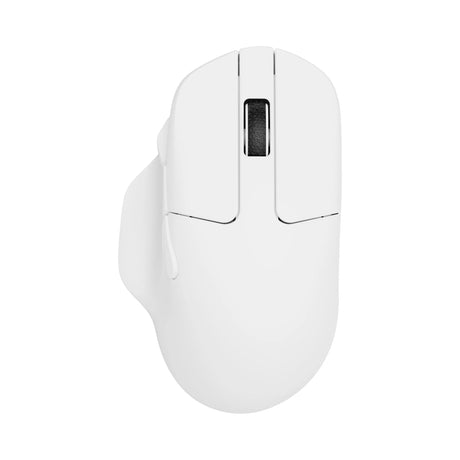 Keychron m7-a3 trådløs mus (hvid, 100 - 26.000 dpi, 2,4 GHz | Bluetooth 5.1 | USB-C)