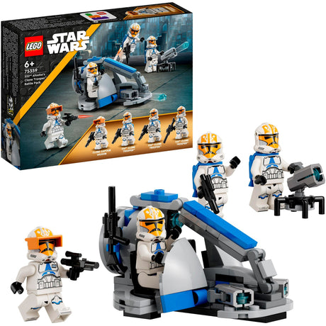 Lego star wars - 332nd ahsoka's clone trooper battle pack byggelegetøj (75359)
