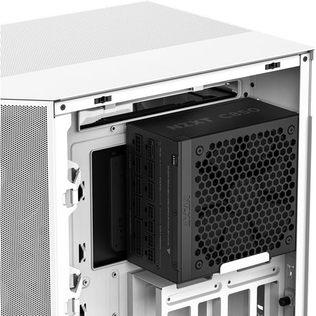 Nzxt c850 gold atx 3.1 modulær 850 watt strømforsyning (sort, 1x 12v-2x6, 3x pcie)