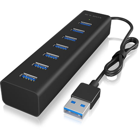 Icy box ib-hub1700-u3 usb hub (sort)