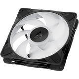 Arctic p14 pro a-rgb kabinet blæser (sort, 140 x 140 x 27 mm, pwm)
