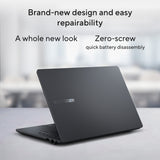 Asus expertbook b1 b1403cva-s63755x 14 copilot+ bærbar computer (grå | core i7-13620h | uhd grafik | 32 GB | 1 TB SSD)