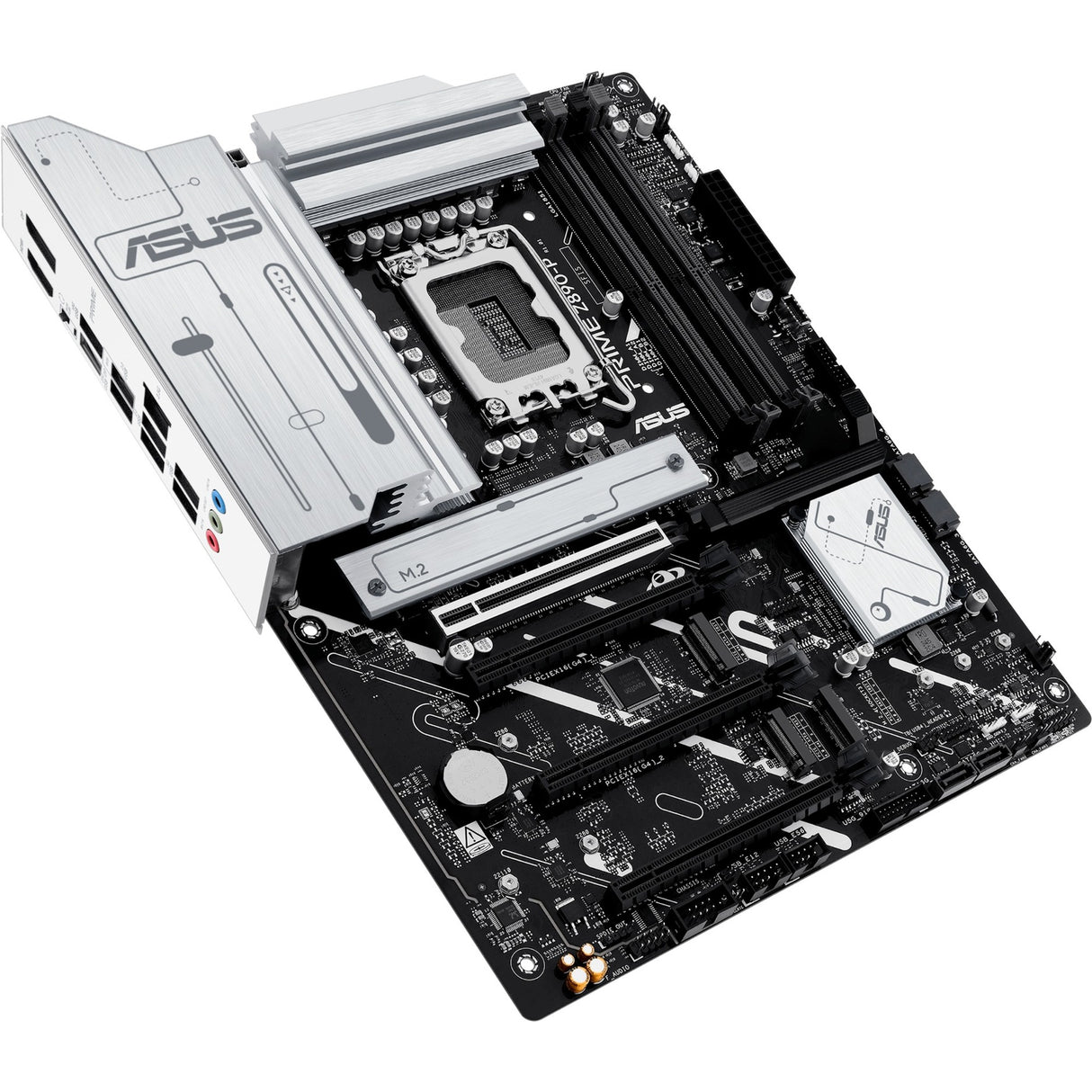 Asus Prime Z890-P Socket 1851 bundkort (RAID, 2,5 GB-LAN, lyd, ATX)