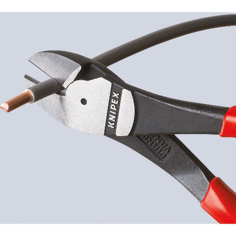 Knipex 74 01 200 elektrisk sideskæretang poleret plast 200mm