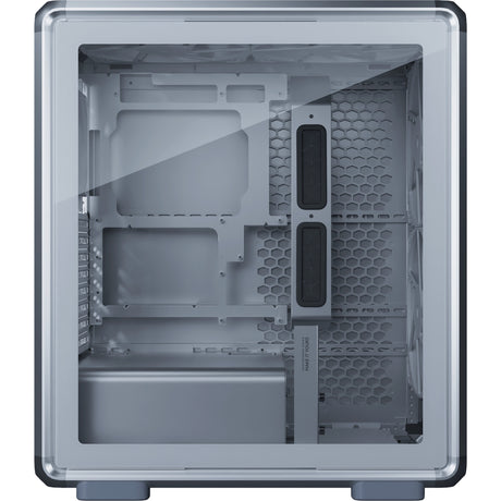 Cooler master masterframe 500 mesh argb midi tower behuizing (zilver | 2x usb-a | 1x usb-c | rgb | tempered glass)