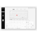 Iqunix og80 lavandin trådløst mekanisk tastatur (lavendel, us-layout (qwerty), cherry mx brown, 80% (tkl), hot-swappable, pbt, 2.4ghz | bluetooth 5.1 | usb-c)