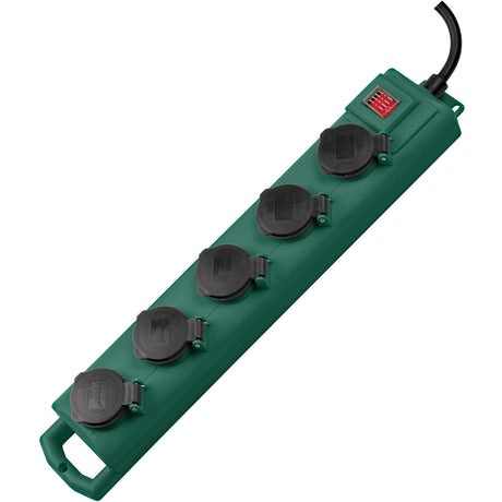 Brennerstuhl super-solid SL 554 den IP54 havestik 5-vejs 5m H07RN-F 3G1.5