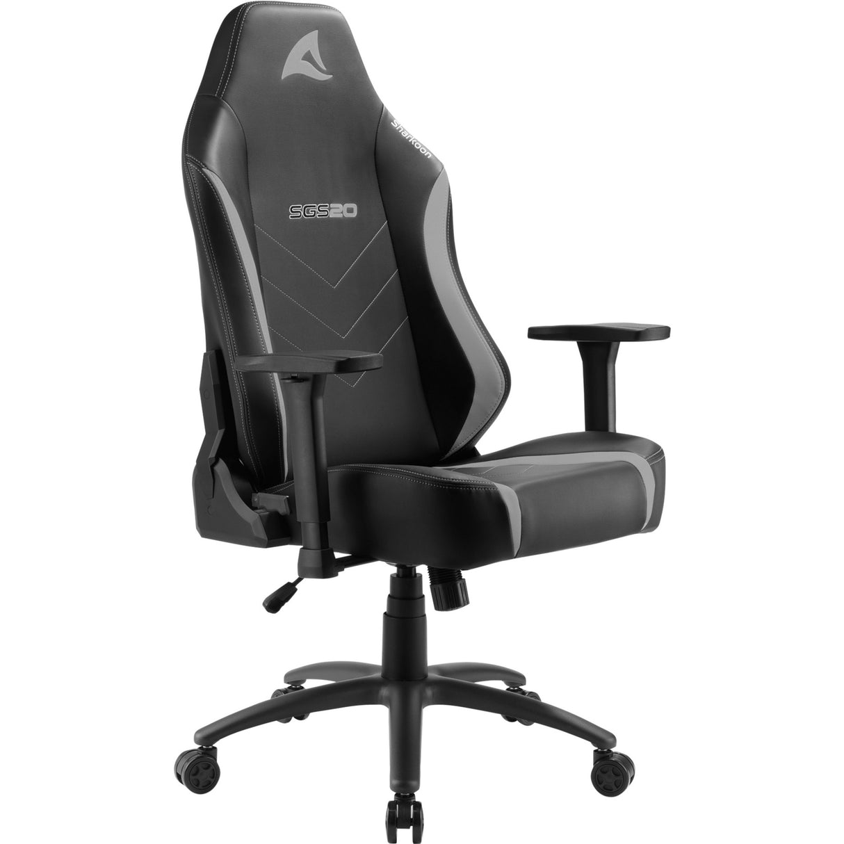 Sharkoon skiller sgs20 gaming stol (sort grå)