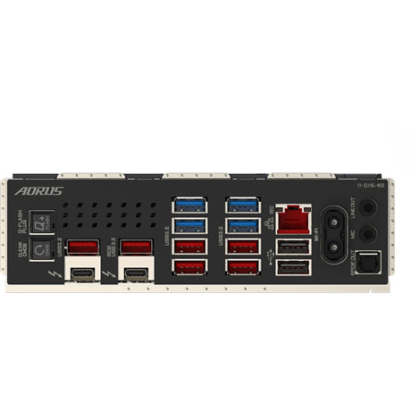 Gigabyte z890 aorus master socket 1851 moederbord (raid, 10gb-lan, wi-fi 7, bt, sound, atx)