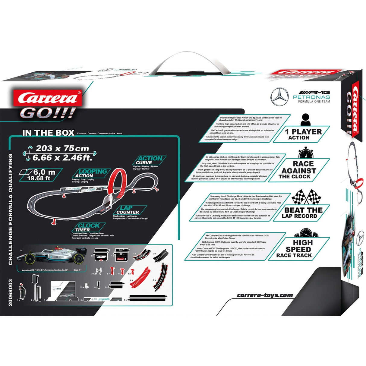 Carrera gå!!! udfordring - formel kvalificerende racerbane