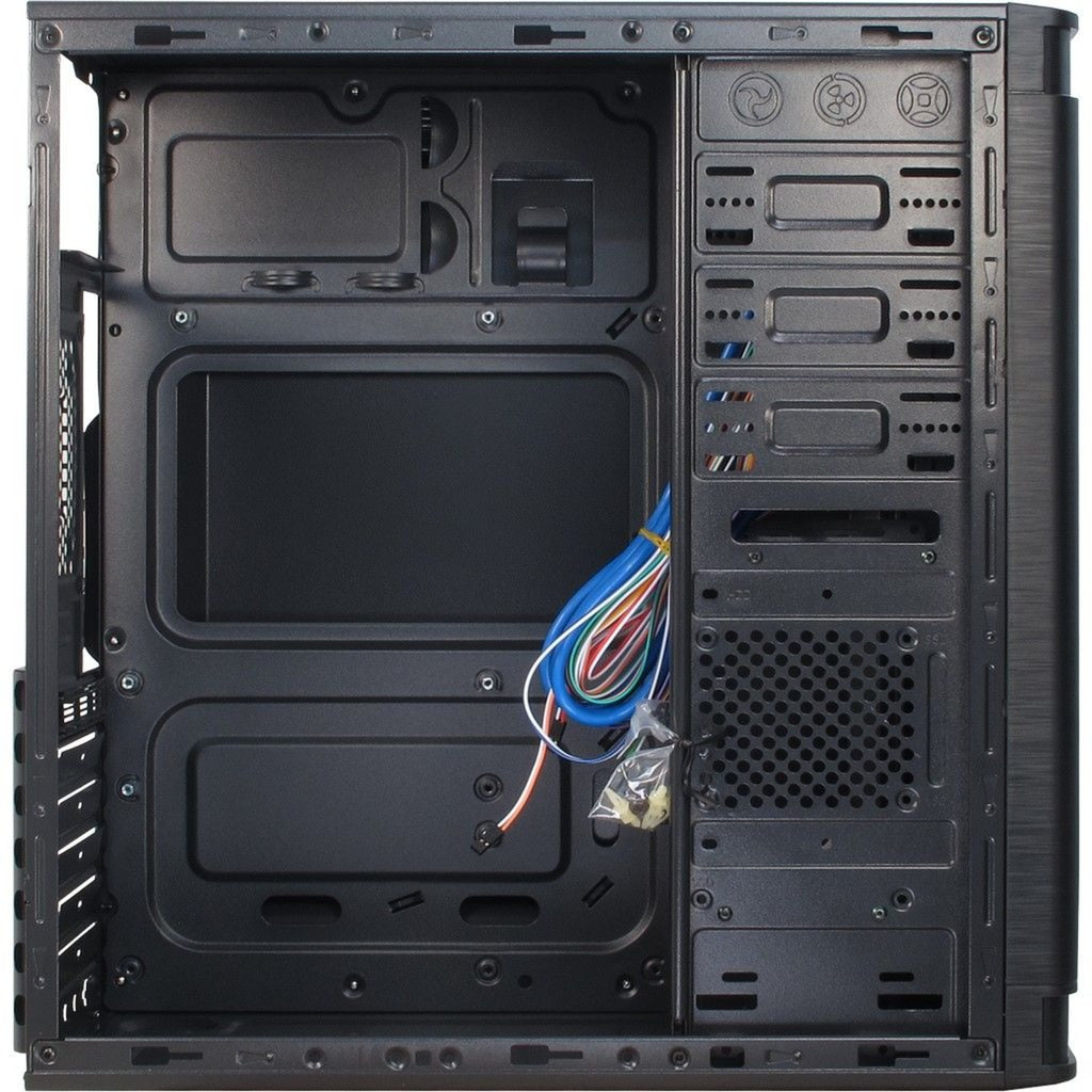 Inter-tech IT-5905 midi tårnhus (sort | 2x USB-A)