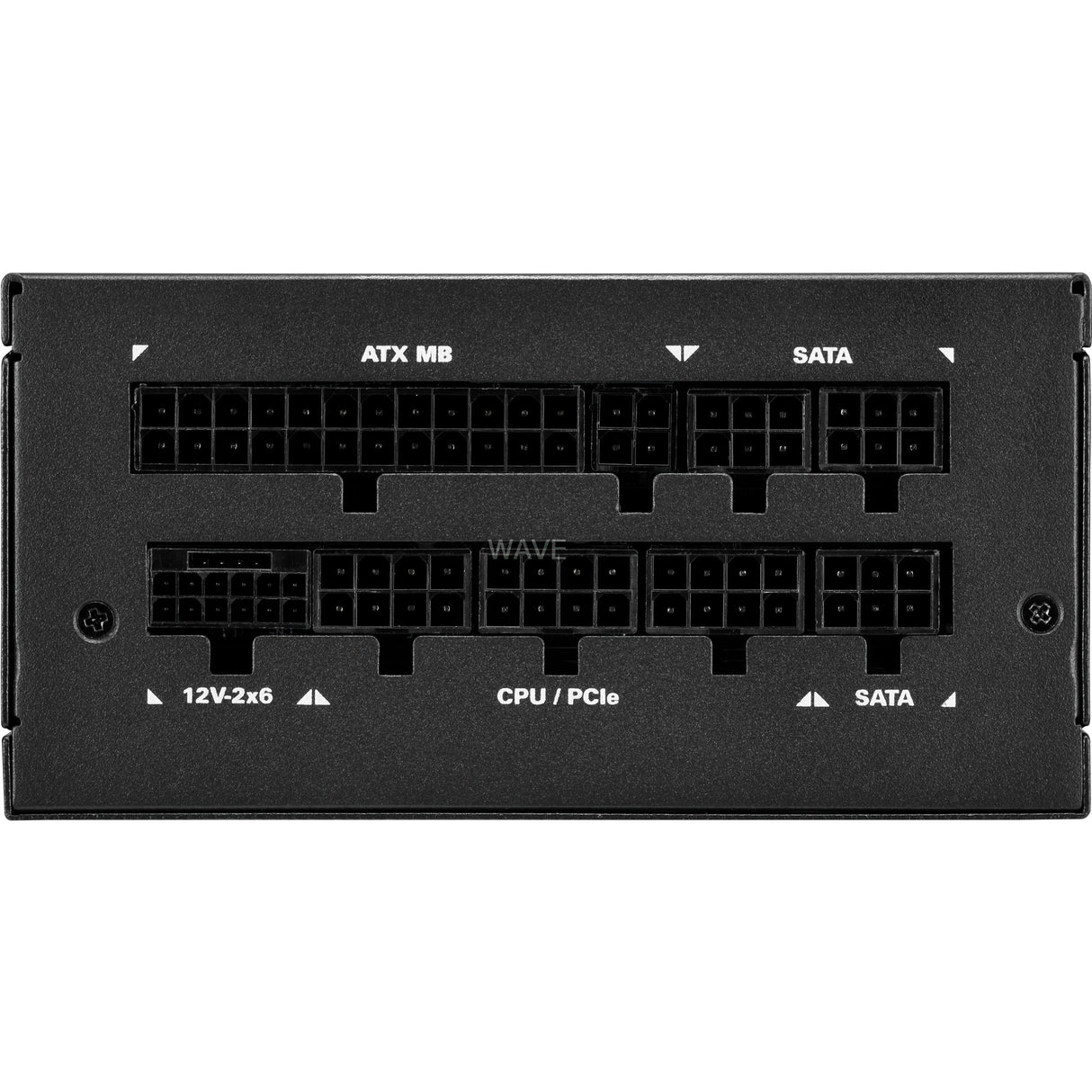 Sharkoon rebel p20 sfx modulær 1000 watt strømforsyning (sort, 1x 12v-2x6, 2x pcie)