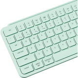 Keychron b6 pro-k7 tastatur (mint, us layout (qwerty), saksekontakter, 100%, abs, 2,4 ghz | bluetooth 5,2 | usb-c)