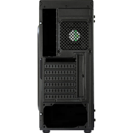 Aerocool shard midi tårnhus (sort | 3x USB-A | RGB | vindue)