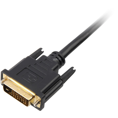 Sharkoon HDMI > DVI-D (24+1) kabel (sort, 1 meter)