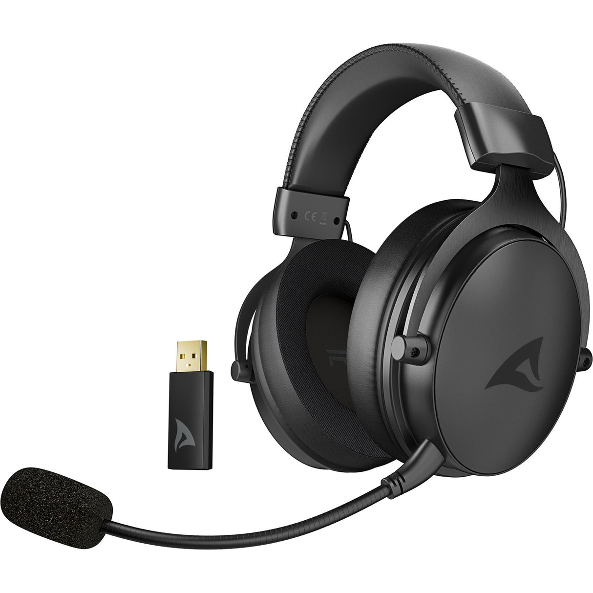 Sharkoon skiller sgh40w over-ear gaming headset (sort)