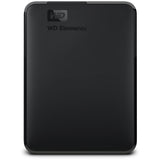Wd elements bærbar 5 TB ekstern harddisk (sort, bu6y0050bbk-wesn, micro-USB-B 3.2 (5 GBit s))