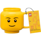 Room københavn lego keramik krus - dreng, stor (gul)