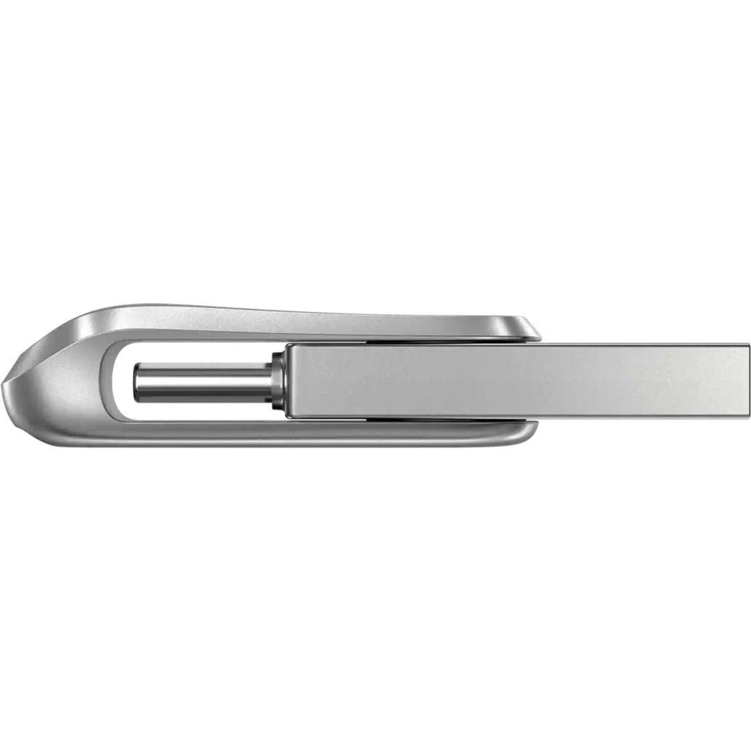 Sandisk ultra dual drive luksus 256 GB USB-stick (sølv, USB-A 3.2 gen 1, USB-C 3.2 gen 1)