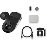 Logitech g pro x2 superstrike gaming muis (lichtgrijs zwart, 100 - 44.000 dpi)