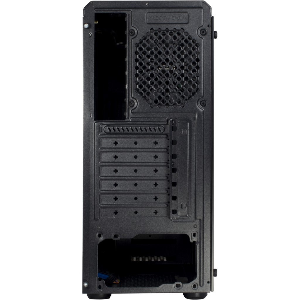 Inter-tech c-3 saphir midi tårnhus (sort | 3x USB-A | vindue)