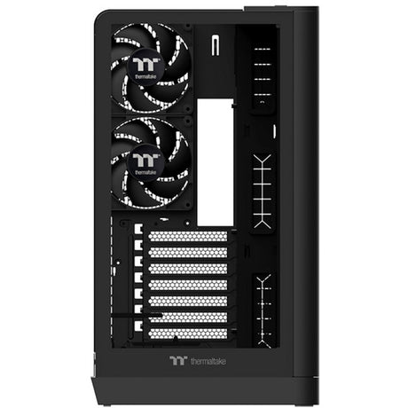 Thermaltake view 390 tg midi tower behuizing (zwart | 2x usb-a | 1x usb-c | tempered glass)