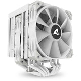 Sharkoon a60 rgb cpu køler (hvid, 4-benet pwm blæserstik)