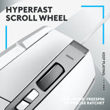 Logitech g502 x gaming mus (hvid, 100 - 25.600 dpi)