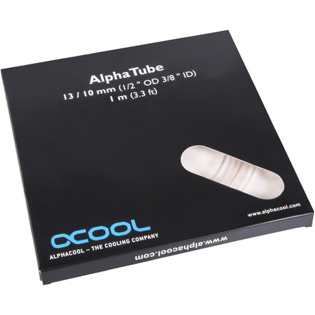 Alphacool alphatube hf 13 10 (3 8 id) - ultra klar slange (gennemsigtig, 1 meter)