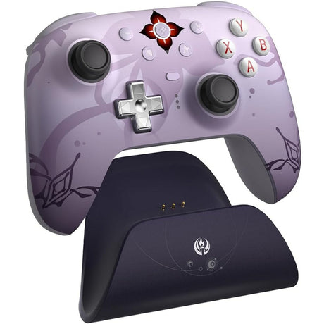 8bitdo ultimate 2 wireless controller - honkai: star rail - evernight (lichtpaars, 2.4 ghz bluetooth, usb, pc)