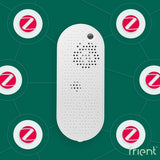 Frient zigbee range extender eu mesh adgangspunkt (hvid, zigbee 3.0)