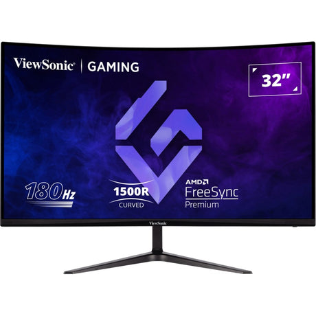 Viewsonic vx3218-pc-mhd 32 buet gaming-skærm (sort, 2x HDMI, 1x skærmport, 180 Hz)