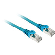 Sharkoon netværkskabel SFTP, RJ-45 med Cat.6 (blå, 1 meter)